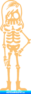 Samolepka The Bone Family Slečna béžová