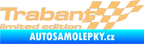 Samolepka Trabant limited edition pravá béžová