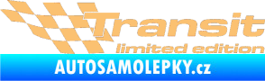 Samolepka Transit limited edition levá béžová