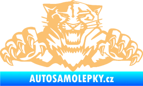 Samolepka Tygr 003 béžová