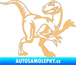 Samolepka Tyrannosaurus Rex 003 pravá béžová