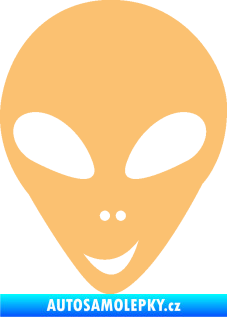Samolepka UFO 004 levá béžová