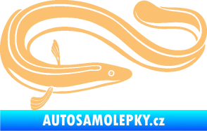 Samolepka Úhoř 001 pravá béžová