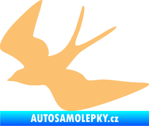 Samolepka Vlaštovka 001 levá béžová