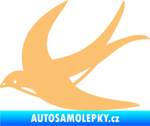 Samolepka Vlaštovka 004 levá béžová