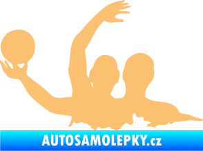 Samolepka Vodní pólo 001 levá béžová