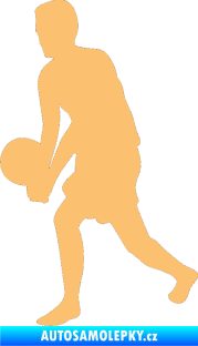 Samolepka Voleybal 013 levá béžová