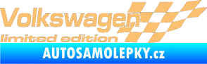 Samolepka Volkswagen limited edition pravá béžová