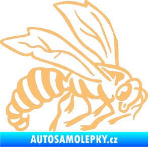 Samolepka Vosa 003 pravá béžová