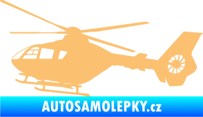 Samolepka Vrtulník 006 levá helikoptéra béžová