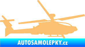 Samolepka Vrtulník 013 pravá béžová