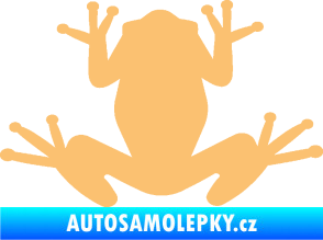 Samolepka Žába 003 béžová