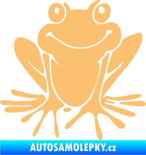 Samolepka Žába 008 pravá béžová