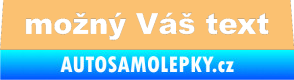 Samolepka Zetor - přední béžová