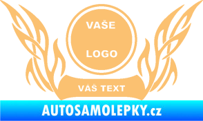 Samolepka Znak Tetování 002 béžová