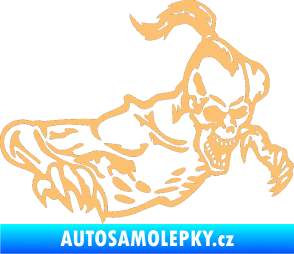Samolepka Zombík pravá béžová