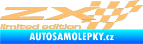 Samolepka ZX limited edition pravá béžová