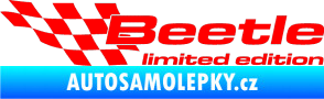 Samolepka Beetle limited edition levá Fluorescentní červená