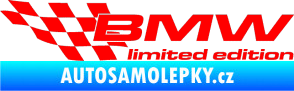 Samolepka BMW limited edition levá Fluorescentní červená