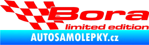 Samolepka Bora limited edition levá Fluorescentní červená