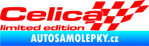 Samolepka Celica limited edition pravá Fluorescentní červená