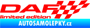 Samolepka DAF limited edition pravá Fluorescentní červená
