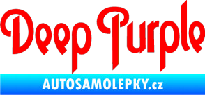 Samolepka Deep Purple Fluorescentní červená
