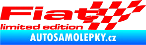 Samolepka Fiat limited edition pravá Fluorescentní červená