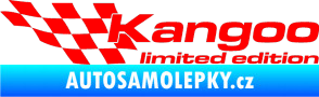 Samolepka Kangoo limited edition levá Fluorescentní červená