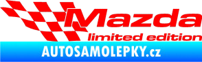 Samolepka Mazda limited edition levá Fluorescentní červená