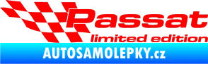 Samolepka Passat limited edition levá Fluorescentní červená
