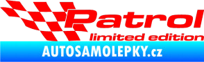 Samolepka Patrol limited edition levá Fluorescentní červená