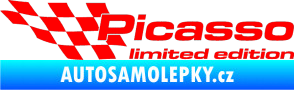Samolepka Picasso limited edition levá Fluorescentní červená