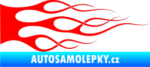 Samolepka Plameny 056 Fluorescentní červená