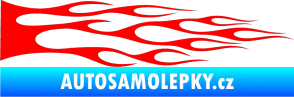 Samolepka Plameny 070 Fluorescentní červená