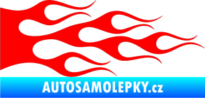 Samolepka Plameny 088 Fluorescentní červená
