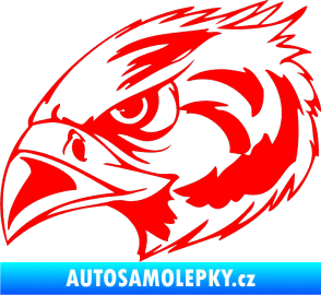 Samolepka Predators 084 levá Fluorescentní červená