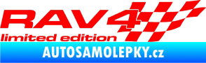 Samolepka RAV4 limited edition pravá Fluorescentní červená