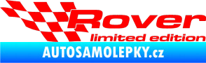 Samolepka Rover limited edition levá Fluorescentní červená