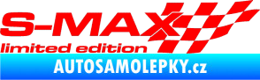 Samolepka S-MAX limited edition pravá Fluorescentní červená