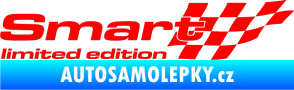 Samolepka Smart limited edition pravá Fluorescentní červená