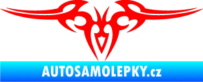 Samolepka Tetování 006 Fluorescentní červená