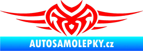Samolepka Tetování 013 Fluorescentní červená