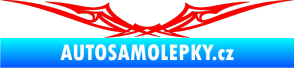 Samolepka Tetování 017 Fluorescentní červená