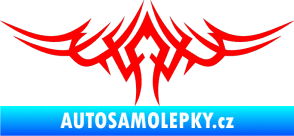 Samolepka Tetování 019 Fluorescentní červená