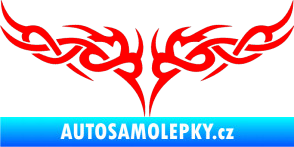 Samolepka Tetování 023 Fluorescentní červená