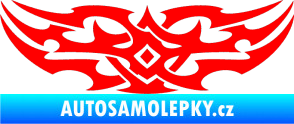 Samolepka Tetování 037 Fluorescentní červená