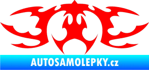 Samolepka Tetování 041 Fluorescentní červená