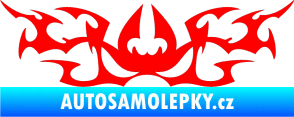 Samolepka Tetování 048 Fluorescentní červená