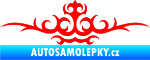 Samolepka Tetování 051 Fluorescentní červená